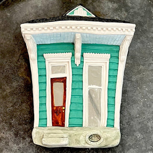 Tamar Taylor Tamar Taylor Extra Large Single Shotgun House with Dentalwork Trim - Little Miss Muffin Children & Home