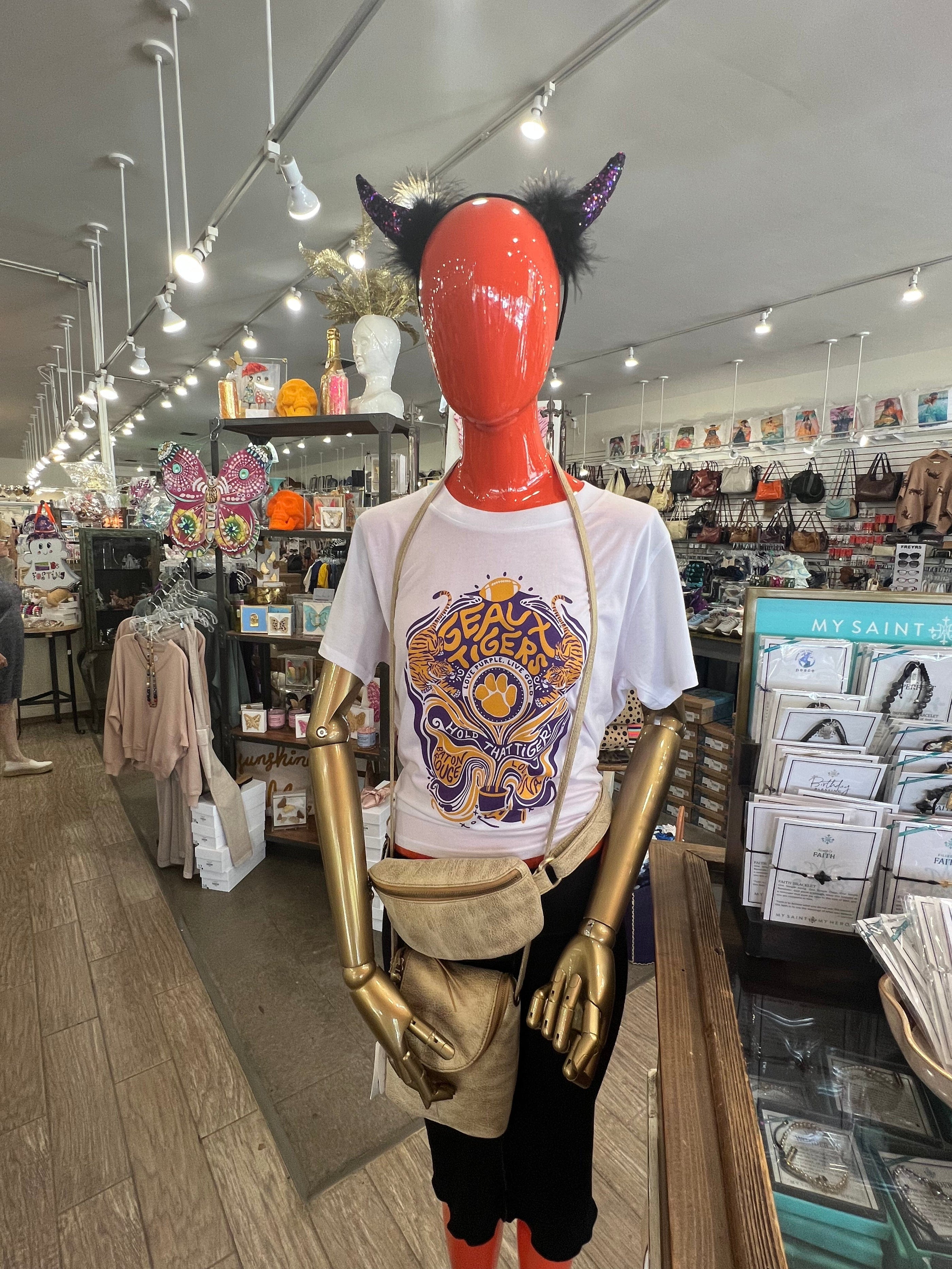 Whereable Art Whereable Art LSU Psychedelic Cube Tee - Little Miss Muffin Children & Home