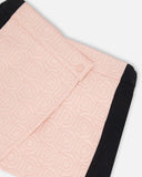 Deux Par Deux Deux Par Deux Skort With Contrast Front Panel in Rose Smoke - Little Miss Muffin Children & Home