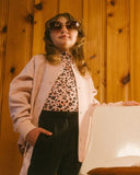 Deux Par Deux Deux Par Deux Quilted Overshirt Bomber in Rose Smoke - Little Miss Muffin Children & Home