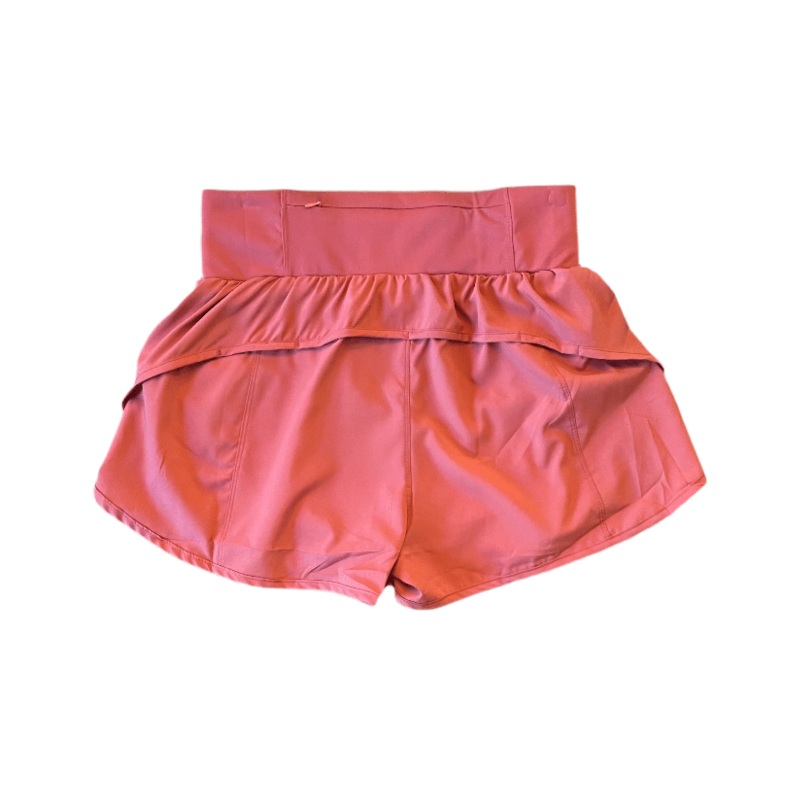Sunshine Women's Athletic Shorts with Zip Pocket in LIght Rust - Little Miss Muffin Children & Home
