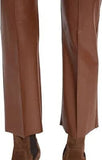 Lysse Elysse Vegan Leather Ankle Pants in Whiskey