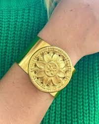 Carol Cassisa Carol Cassisa Marseilles Brass Cuff - Little Miss Muffin Children & Home