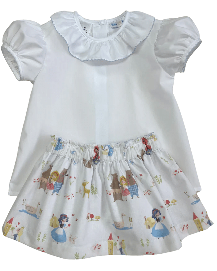 Lulu Bebe Lulu Bebe Little Red Riding Hood Olivia Skirt Set - Little Miss Muffin Children & Home
