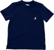 Lulu Bebe Lulu Bebe Ethan Crew Neck Shirt in Navy - Little Miss Muffin Children & Home