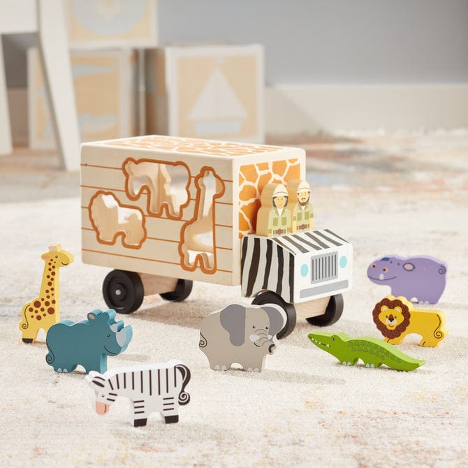 Melissa & Doug Melissa & Doug Safari Animal Rescue Truck - Little Miss Muffin Children & Home