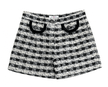 Donna Black Tweed Shortie