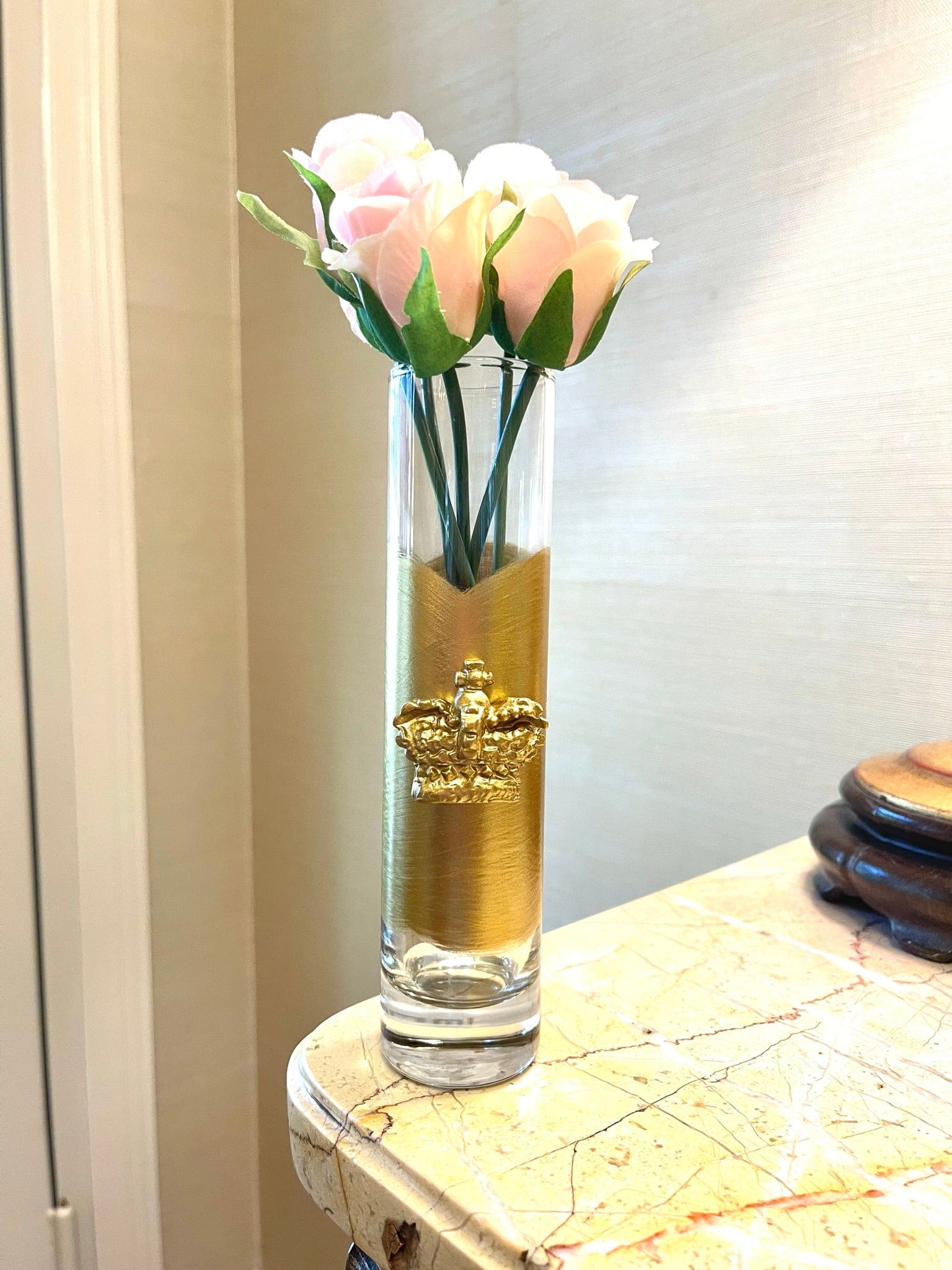 Carol Cassisa Grande Couronne Bud Vase