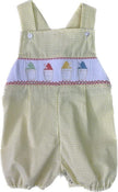 Lulu Bebe Lulu Bebe Tim Smocked Snowball Bubble - Little Miss Muffin Children & Home
