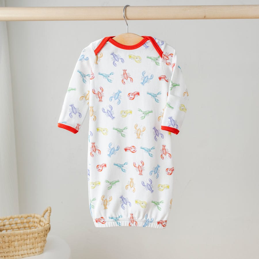 Nola Tawk Nola Tawk Colorful Claws Crawfish Organic Cotton Pajamas - Little Miss Muffin Children & Home