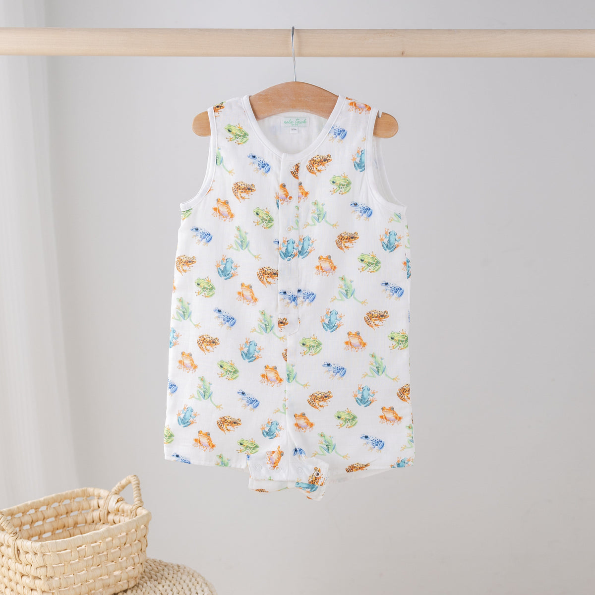 Toadally Cute Organic Muslin Shortall