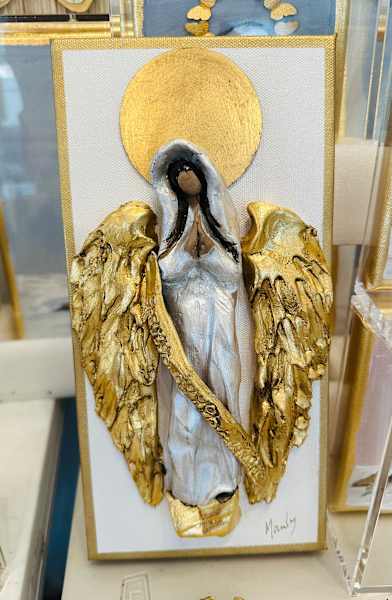 Dana Manly Art Guardian Angel 6x12 - Little Miss Muffin Children & Home