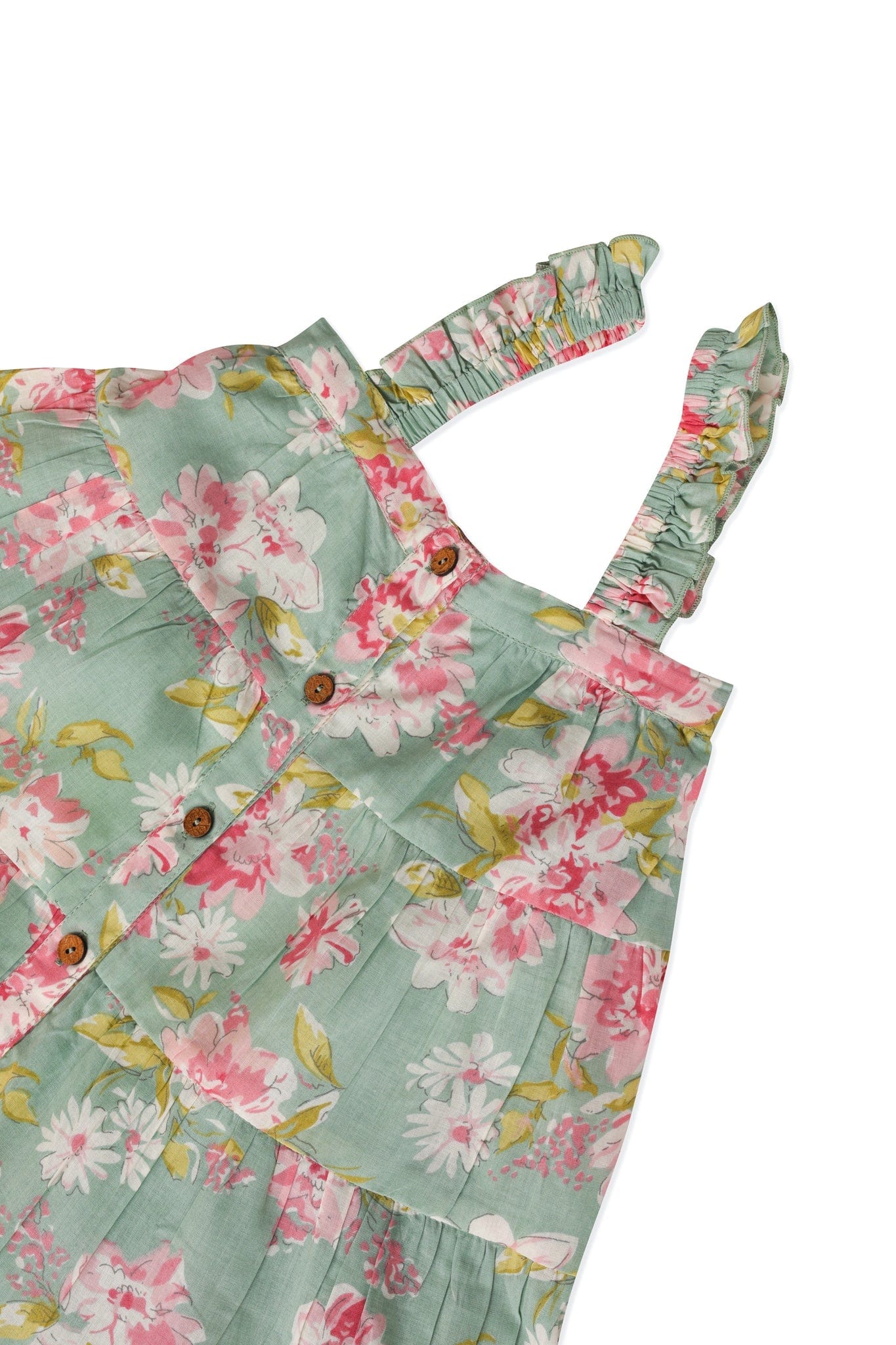 Yo Baby Yo Baby Floral Sundress - Little Miss Muffin Children & Home