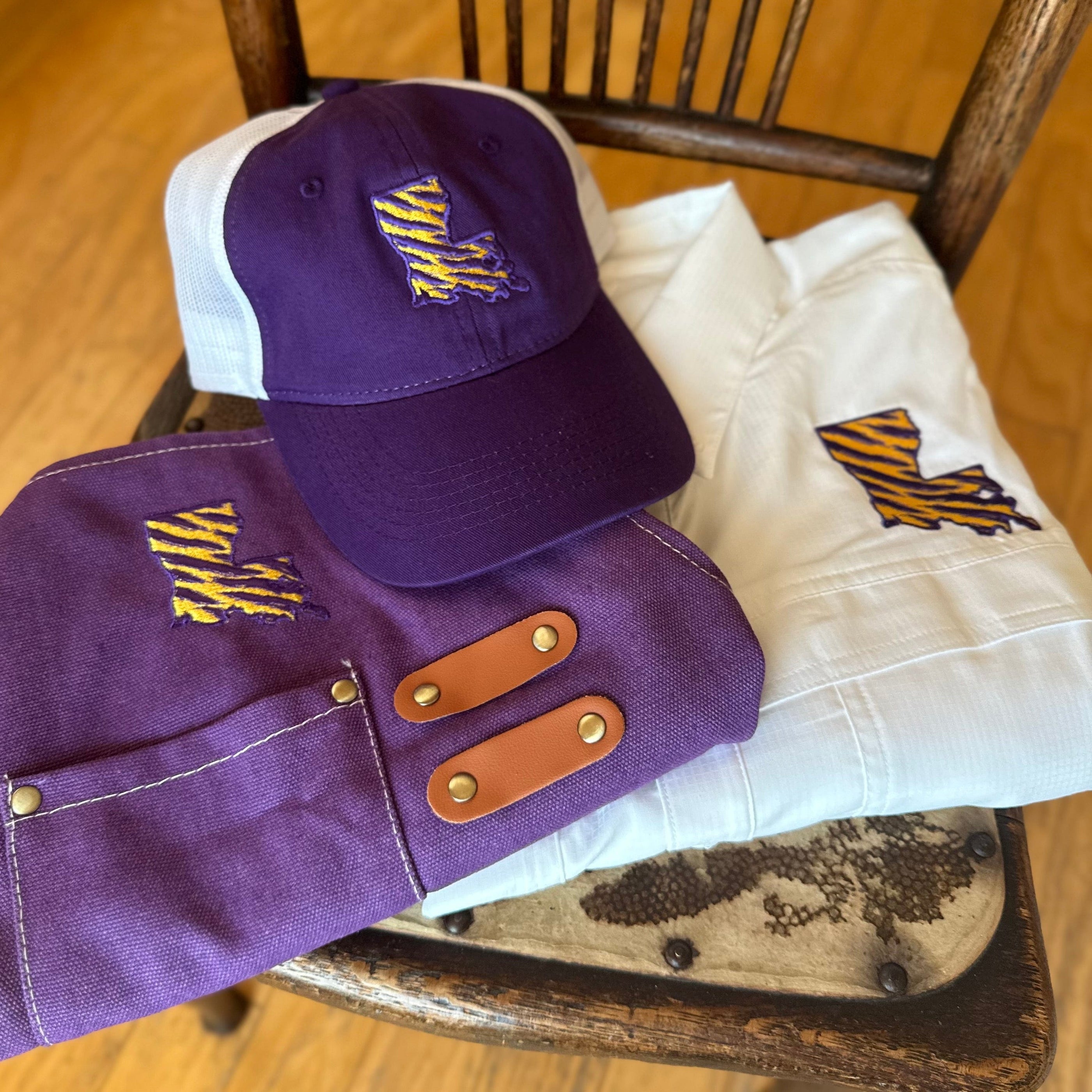 Whereable Art WHEREable Art Tiger Stripe LA Baseball Cap - Little Miss Muffin Children & Home