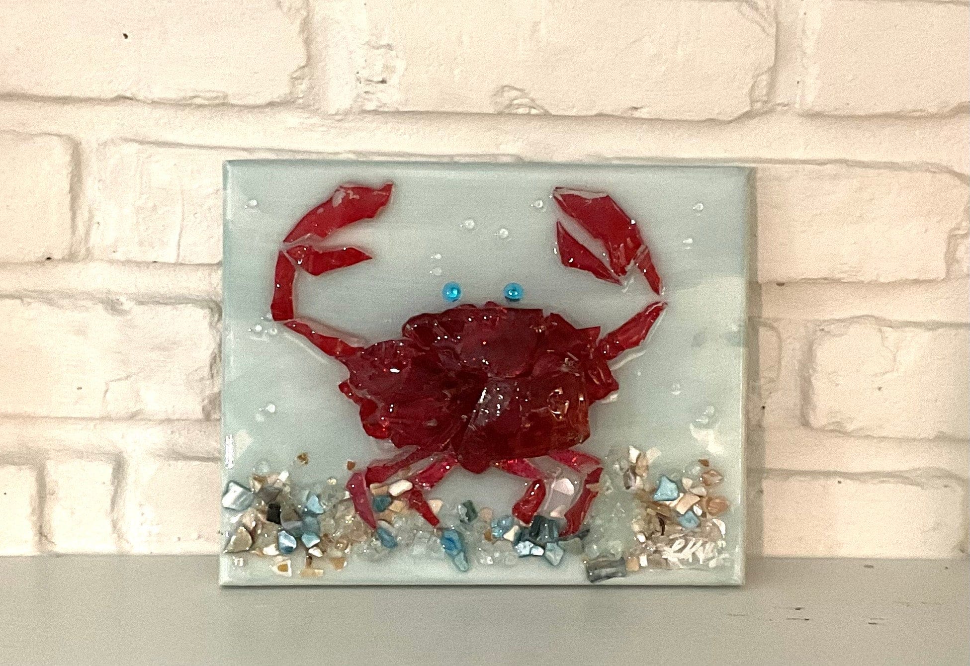 Laurie Kelly Art Studio Red Crab 8x10 - Little Miss Muffin Children & Home