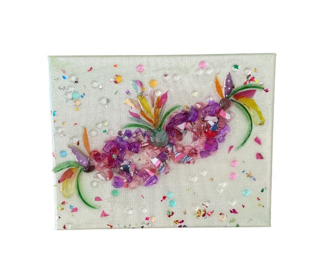 Mardi Gras Mask Art, 3 Available Sizes