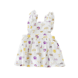 Nola Tawk Nola Tawk Let's Go Tigers Organic Muslin Dress - Little Miss Muffin Children & Home