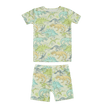 Neon Dino Summer Pajamas