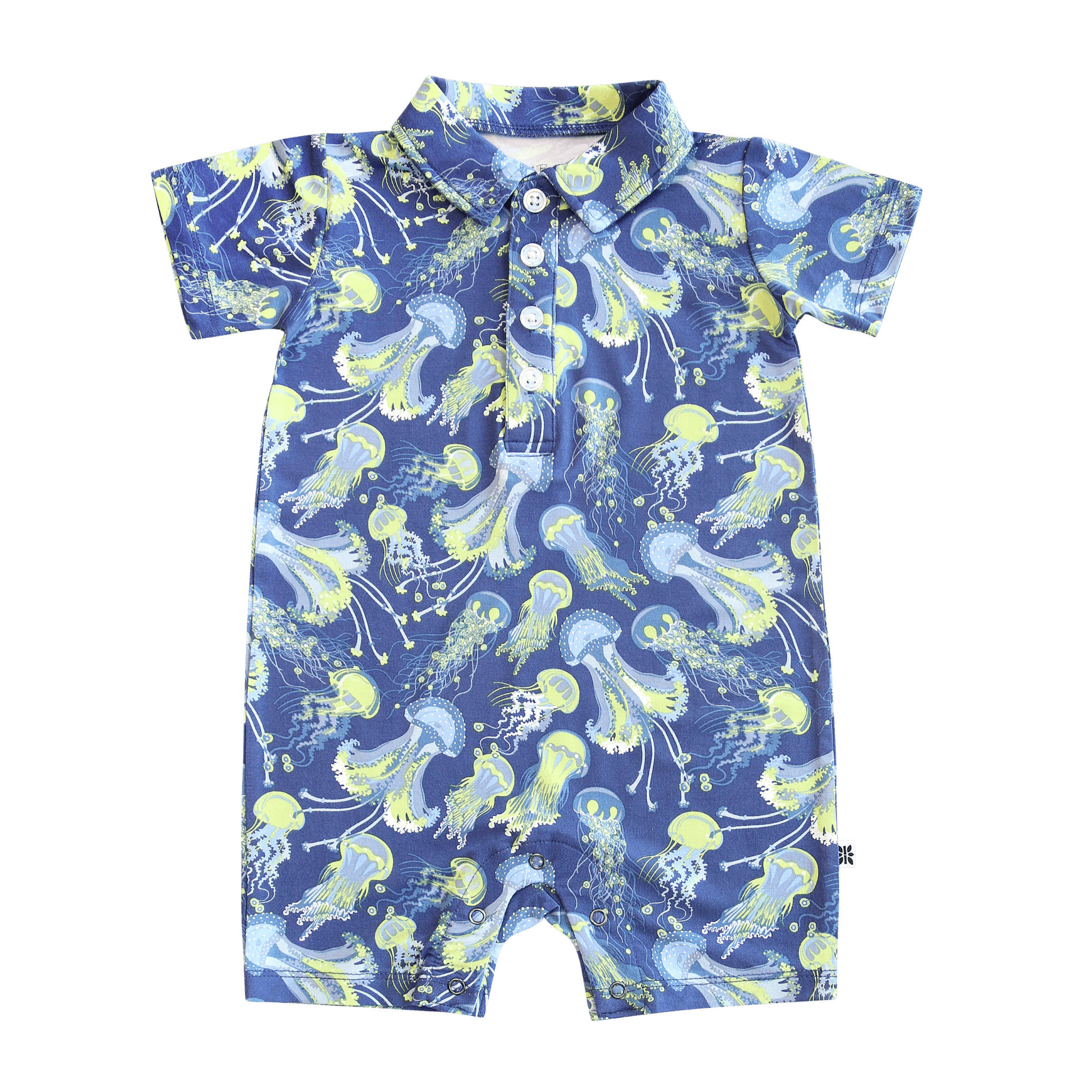 Glow Zone Polo Romper