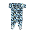 Sharky Zipper Footie
