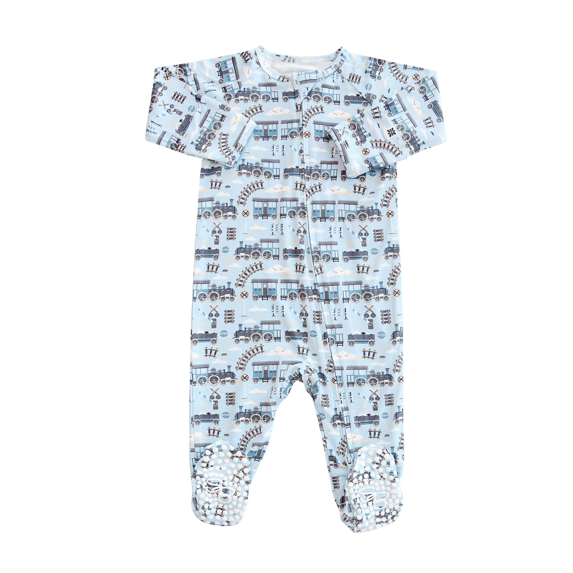 Choo Choo Zipper Footie