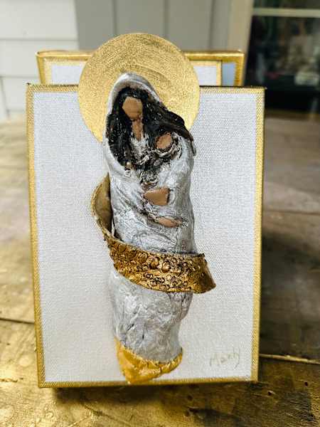 Dana Manly Art Mary & Jesus Art 6x8 - Little Miss Muffin Children & Home