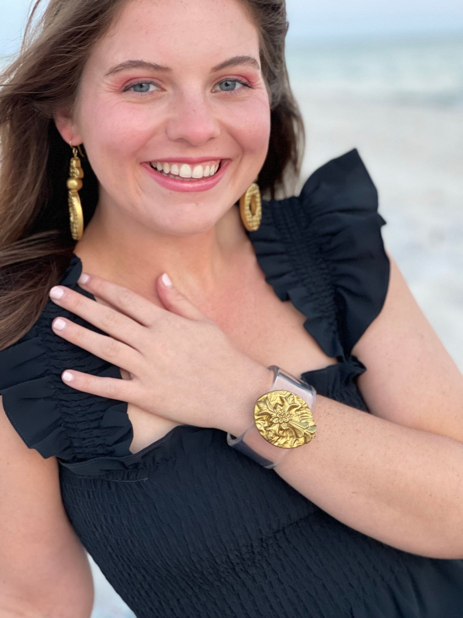 Carol Cassisa Carol Cassisa Lucite Arm Cuffs - Little Miss Muffin Children & Home