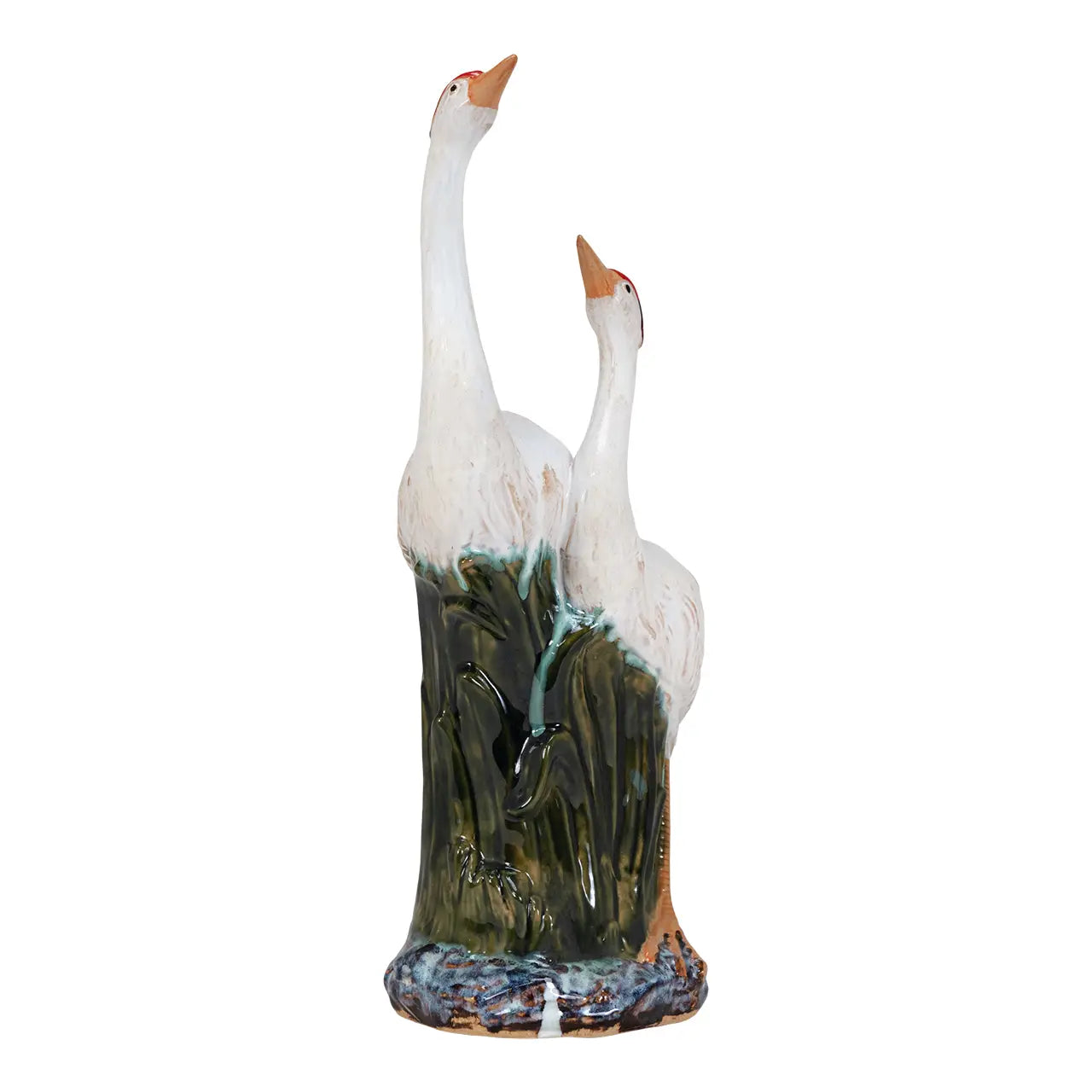 Gazing Herons Figurine