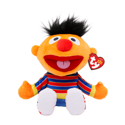 Beanie Babies Sesame Street Ernie Floppy Plush