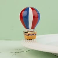 Red, White, and Balloon (Hot Air Balloon) Topper