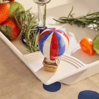 Red, White, and Balloon (Hot Air Balloon) Topper