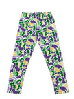 Lulu Bebe Lulu Bebe Mardi Gras Camo Leggings - Little Miss Muffin Children & Home
