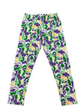 Lulu Bebe Mardi Gras Camo Leggings