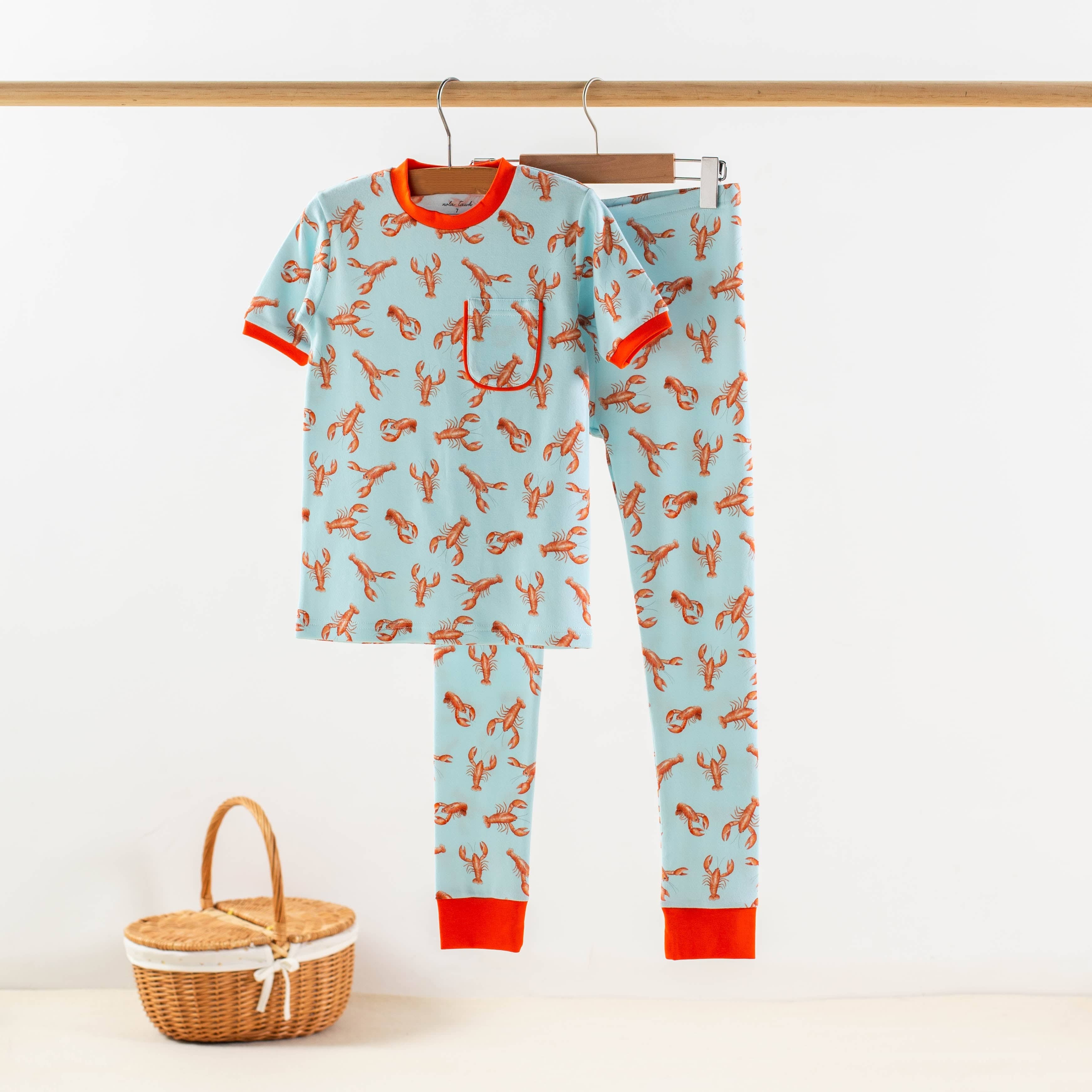 Nola Tawk Nola Tawk Pinch and Peel Organic Cotton Pajama Set - Little Miss Muffin Children & Home