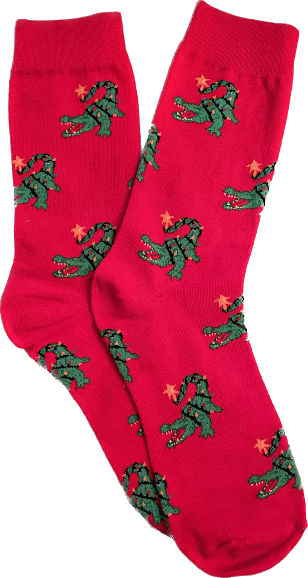 Whereable Art Whereable Art Al The Alligator Christmas Socks - Little Miss Muffin Children & Home