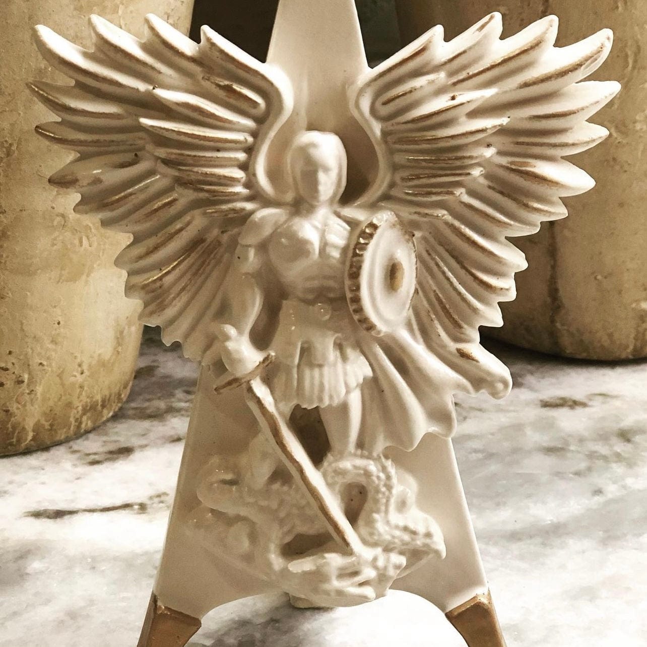 Pam Sack Pottery Pamela Sack Pottery St Michael Easel - Little Miss Muffin Children & Home