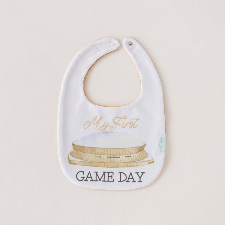 My First Game Day Saints Organic Cotton Bib
