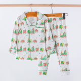 Nola Tawk Nola Tawk Santa's Sweet Express Organic Cotton Pajamas - Little Miss Muffin Children & Home