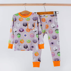 Nola Tawk Nola Tawk Spooky Sprinkles Organic Cotton 2-Piece Pajamas - Little Miss Muffin Children & Home