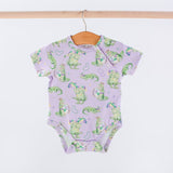 Nola Tawk Gator Gras Organic Cotton Onesie