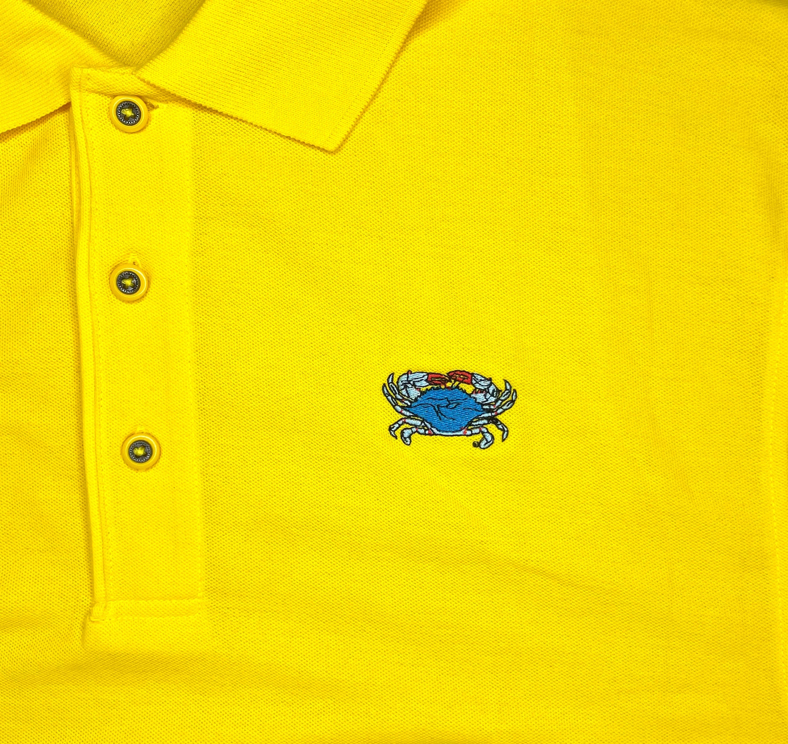 Whereable Art Whereable Art Blue Crab Polo - Little Miss Muffin Children & Home