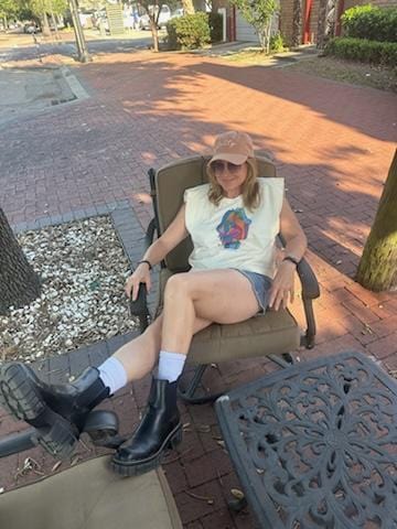 Citizen Nola Citizen Nola Color Me Mick Cream Muscle Tee - Little Miss Muffin Children & Home
