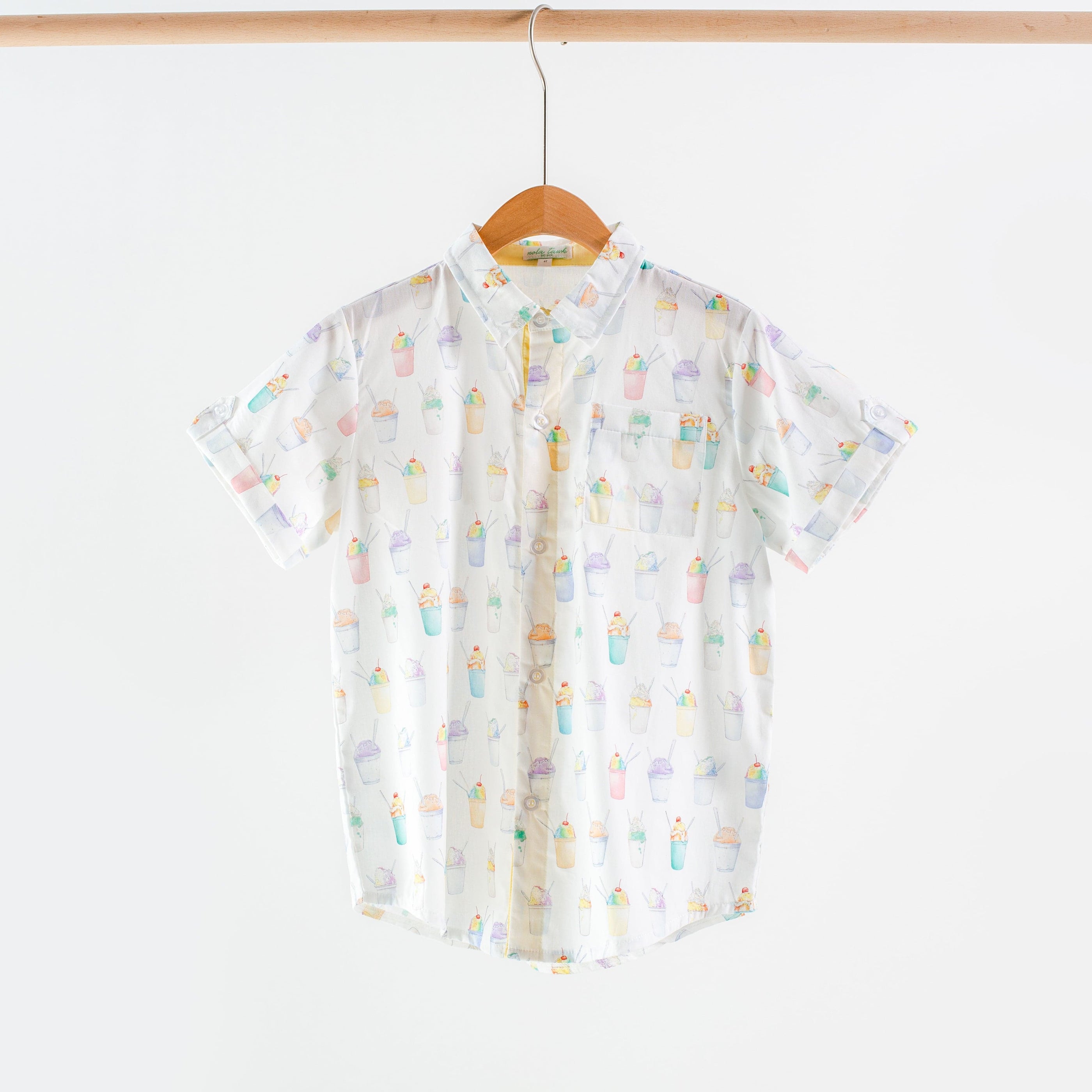 Snoballs Short Sleeve Collared Shirt