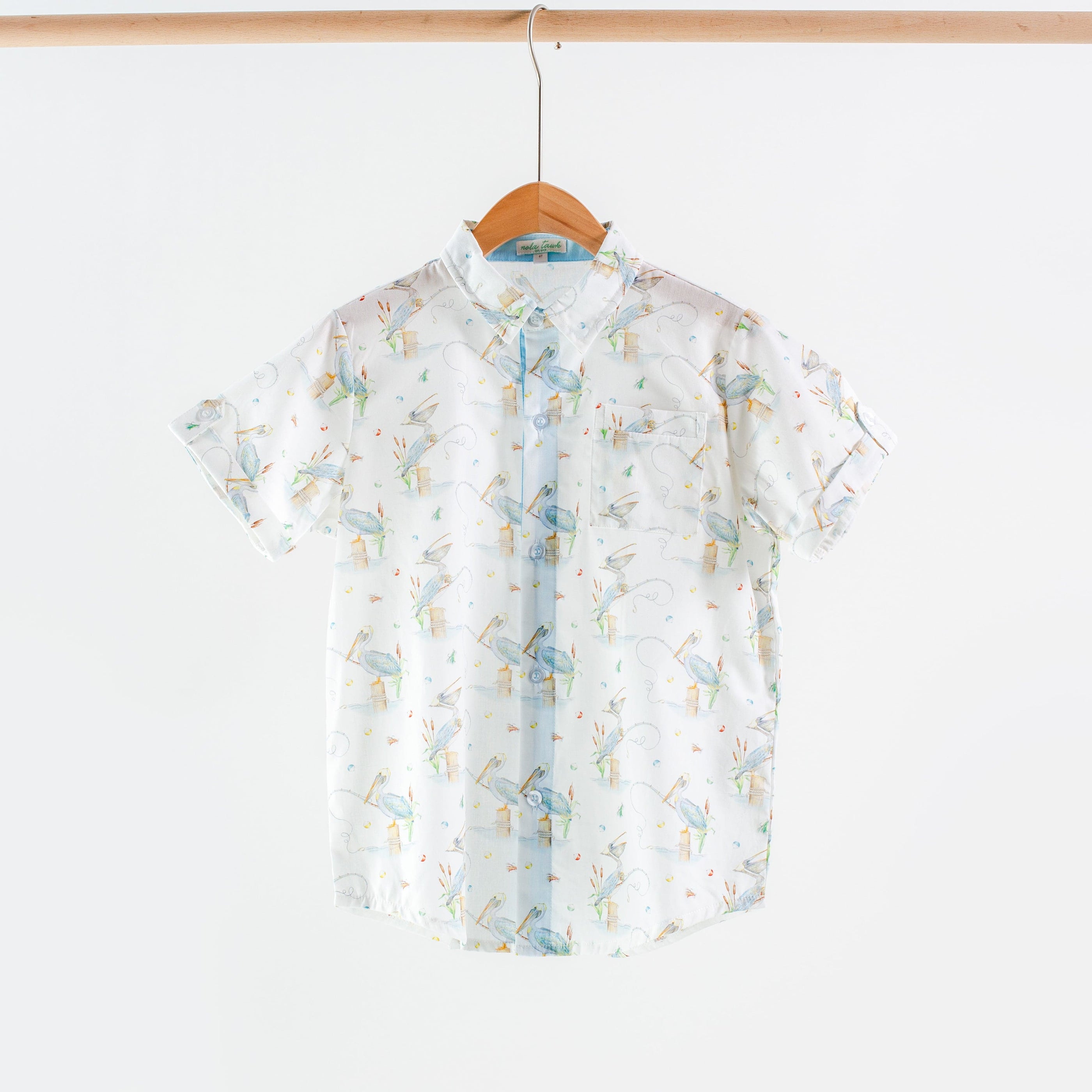 Pelican Bay Short Sleeve Collared Shirt