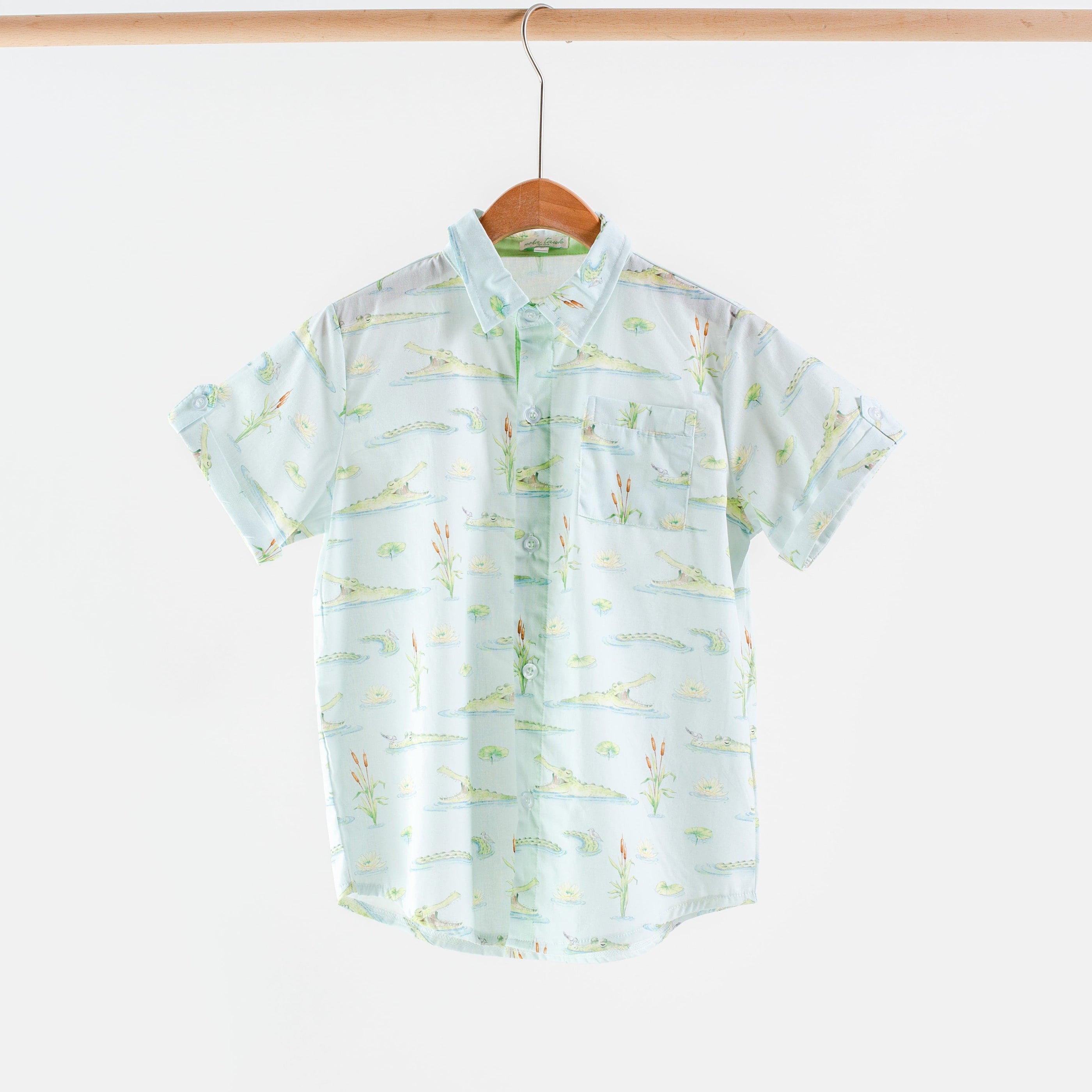 Gator Games Short Sleeve Collared Shirt