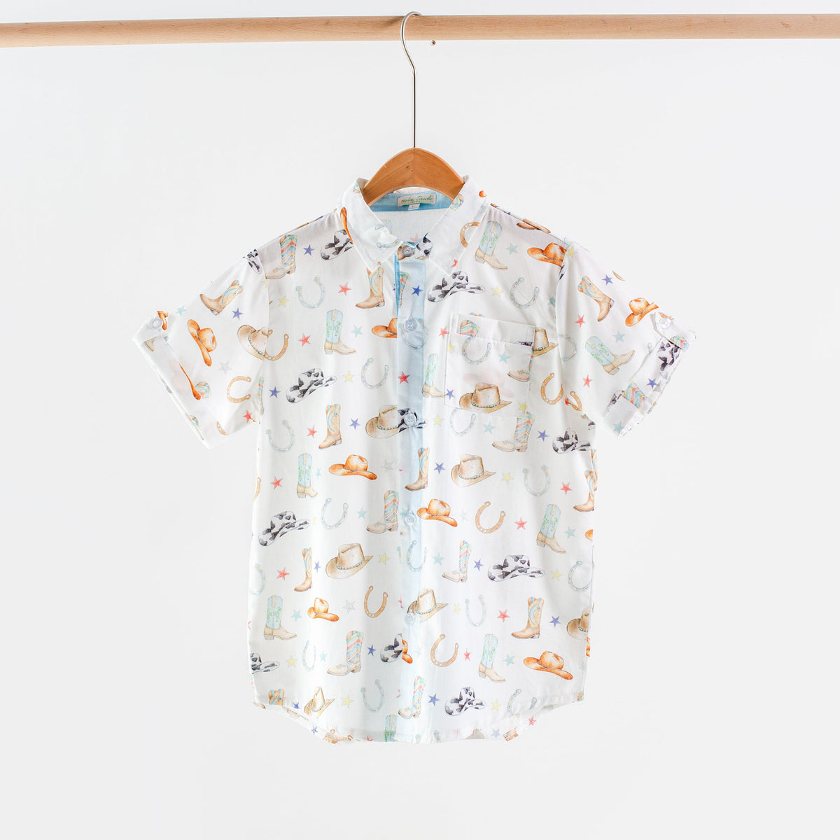 Rodeo Ready Short Sleeve Collared Shirt