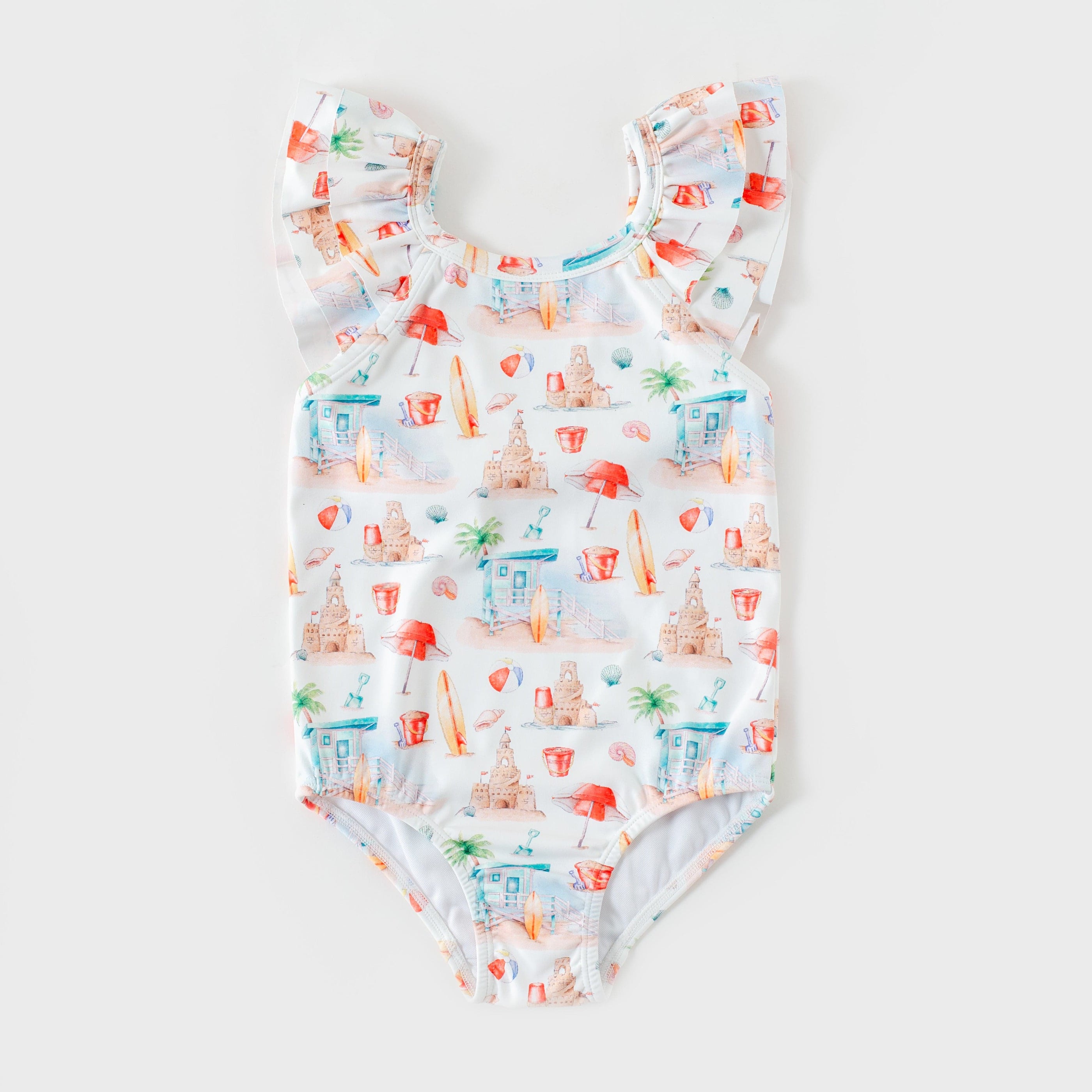 Beach Day Girl's One-piece Swimwear