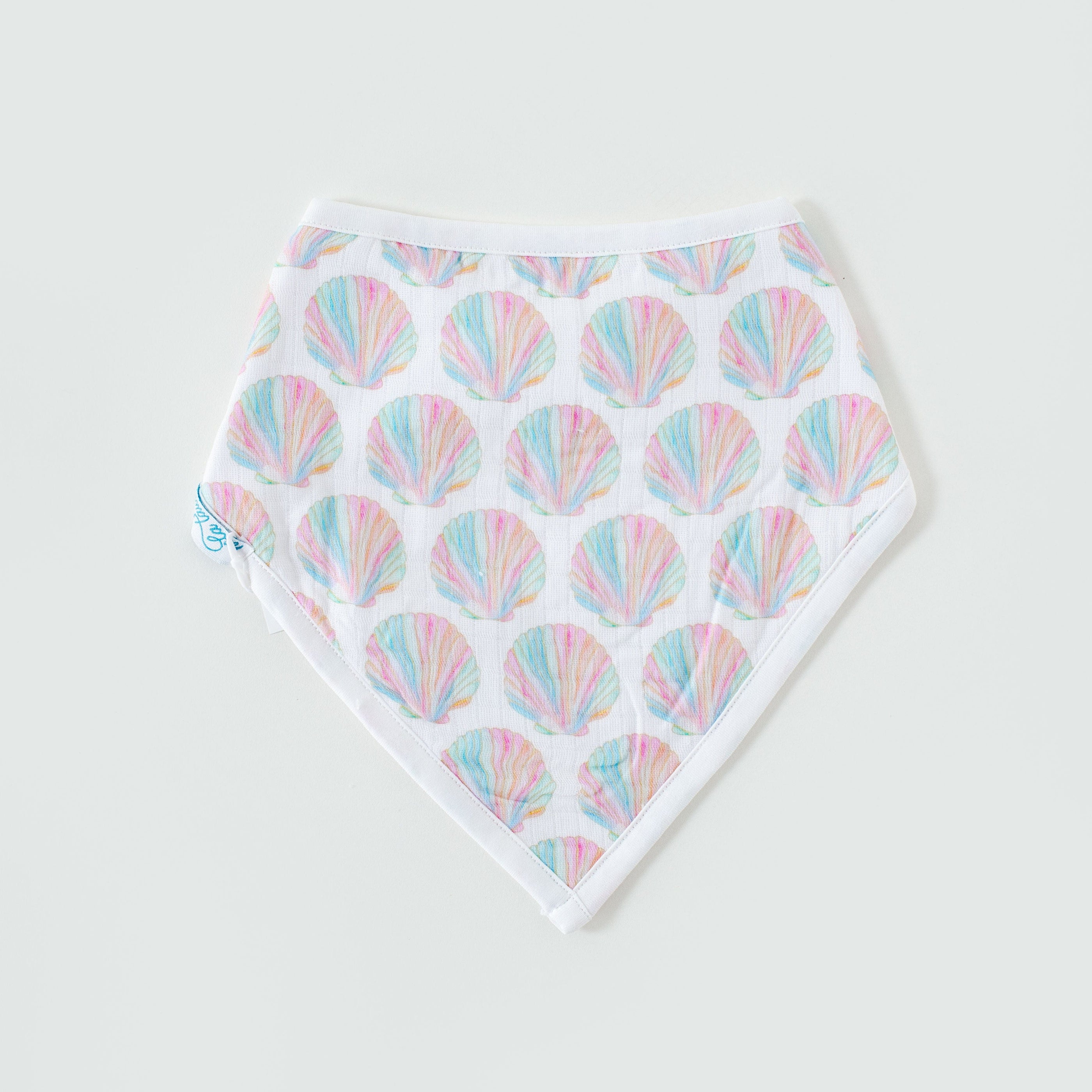 Shell Yeah! Organic Muslin Bib