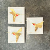 Dana Manly Art Dana Manly Art Hummingbird Gold 4x4 - Little Miss Muffin Children & Home