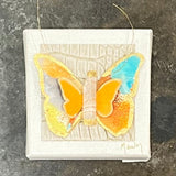Dana Manly Art Dana Manly Art Watercolor Butterfly 4x4 - Little Miss Muffin Children & Home